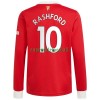 Maillot à Manches Longues Manchester United Marcus Rashford 10 Domicile 2021-22 Pour Homme